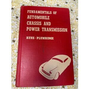 Fundamentals of Automobile Chassis and Power Transmission